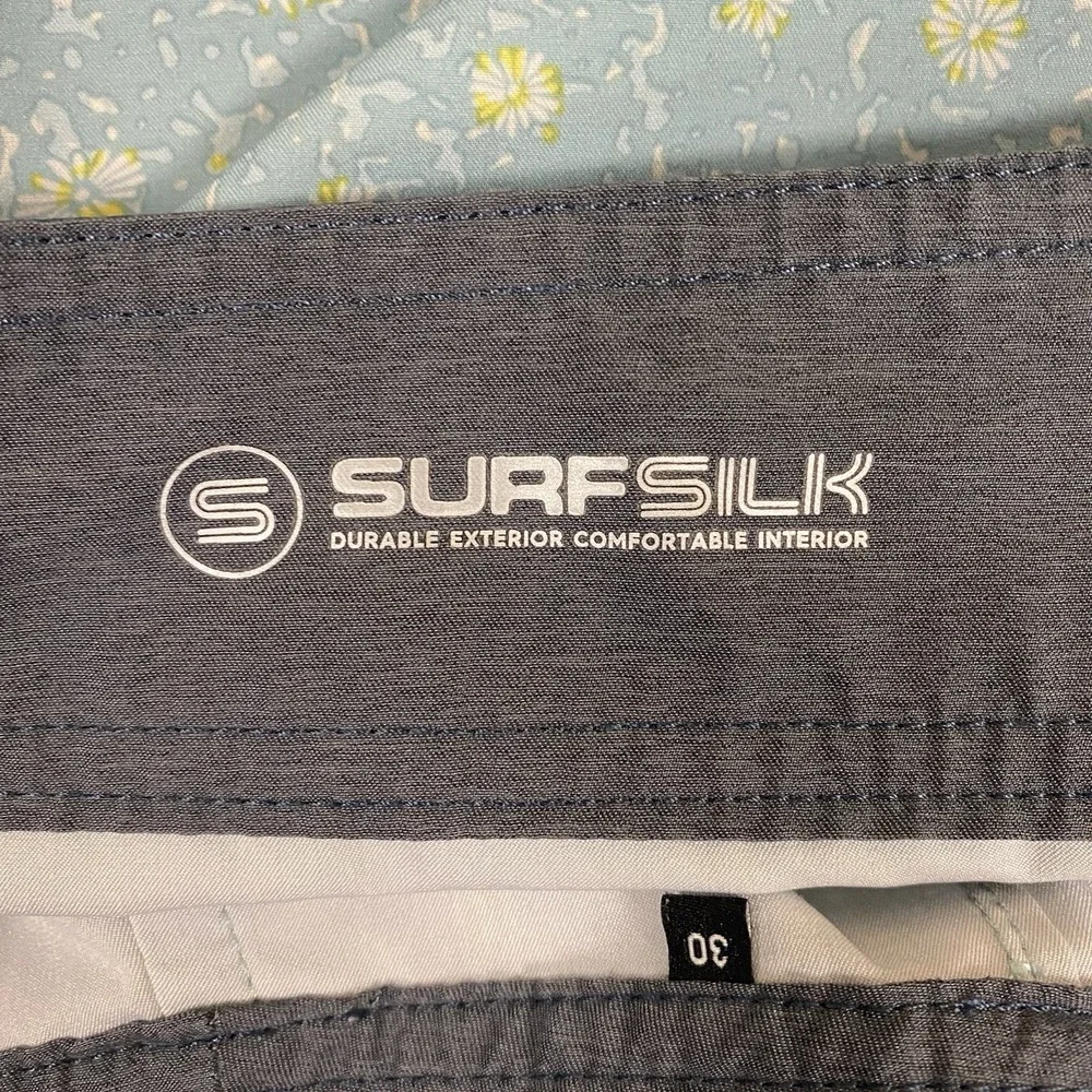 Quicksilver Highline Board Shorts Mens Sz 30 Surfsilk  Blue‎  4 Way Stretch Swim